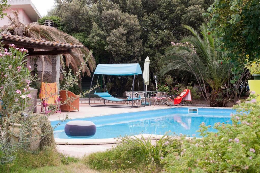 Villa Loft: Garden Retreat with Private Pool Sestu Exterior photo
