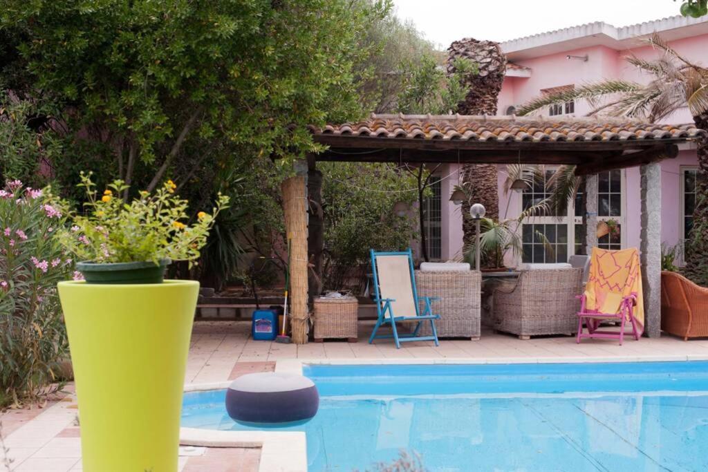 Villa Loft: Garden Retreat with Private Pool Sestu Exterior photo